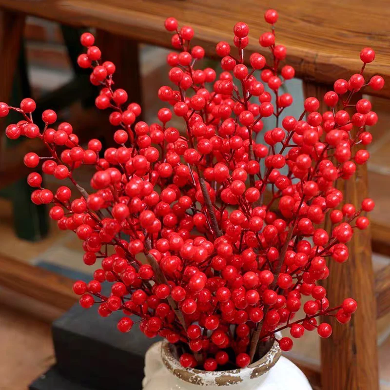 5/100x Yapay Kırmızı Meyveler  - Plant Parent Gifts incelemesi ve fiyatı