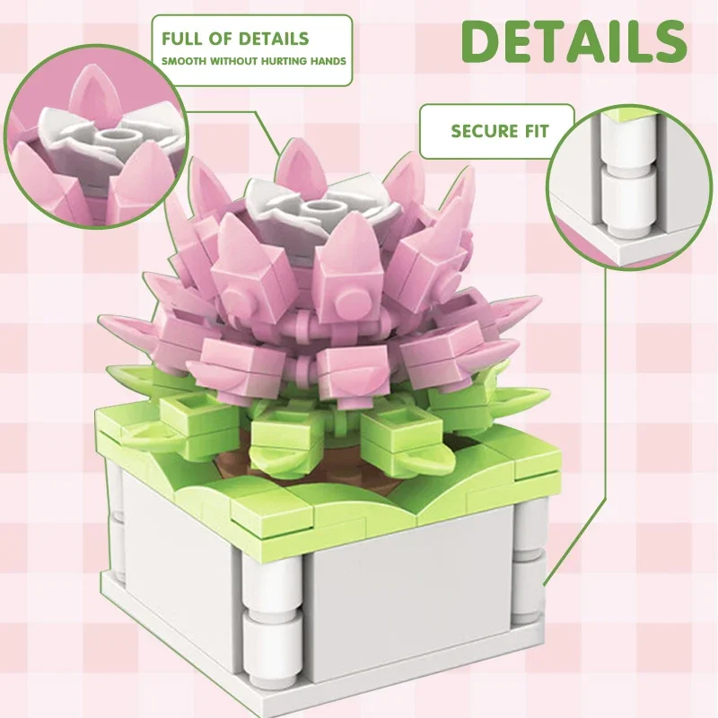 Blok Şehir DIY Saksı Bitkileri - Cactus Mix Pot incelemesi ve fiyatı