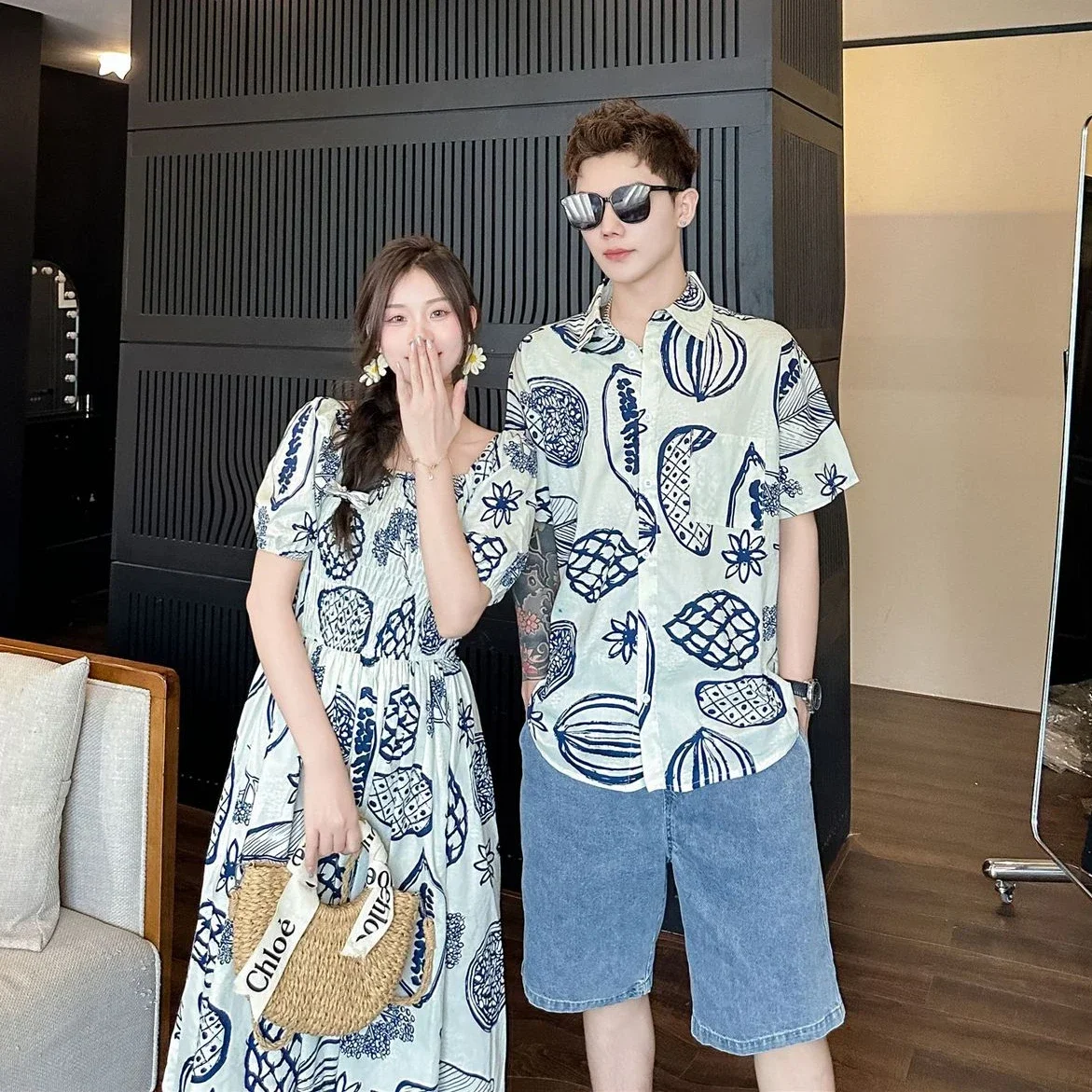 Kadın önlük elbiseler kore kar - Plant Parent Clothing incelemesi ve fiyatı